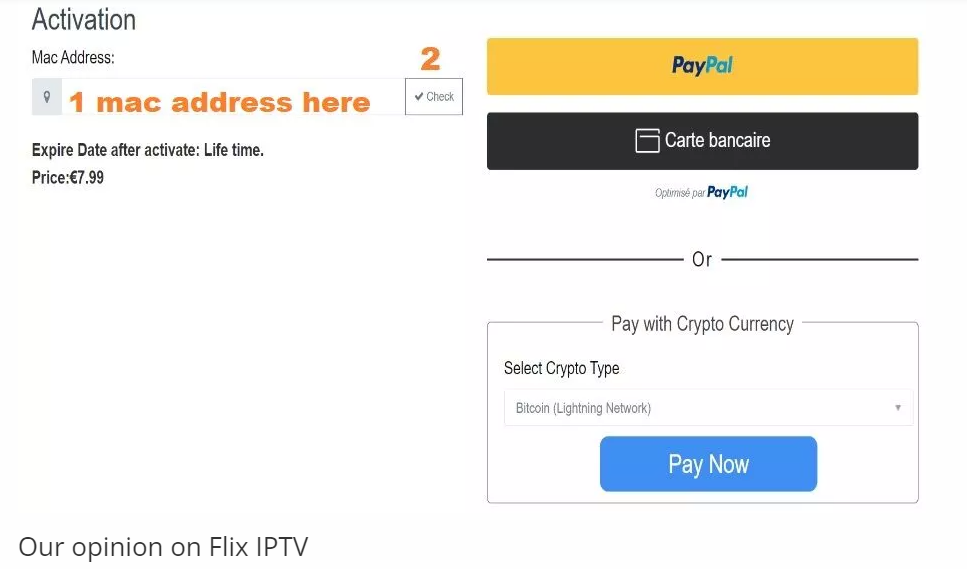 setup IPTV on Flix tv